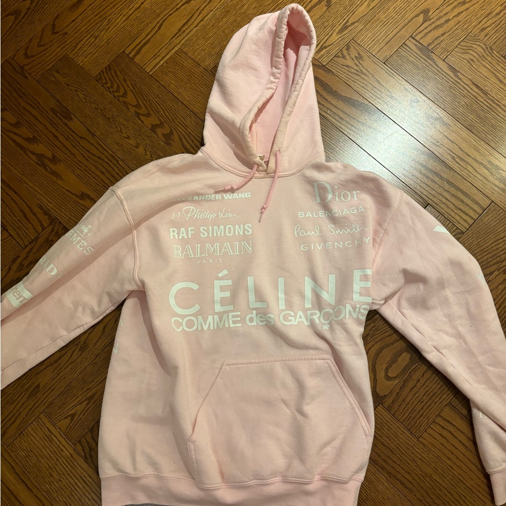 Designer logo hoodie